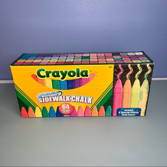 crayola sidewalk chalk 64